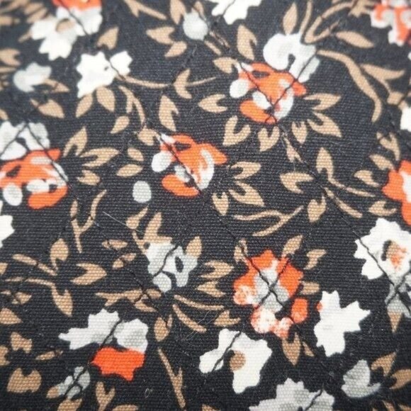 Anthropologie Hei Hei Tinsley Floral Cropped Asymmetrical Zip Moto Jacket 6 - Picture 5 of 11